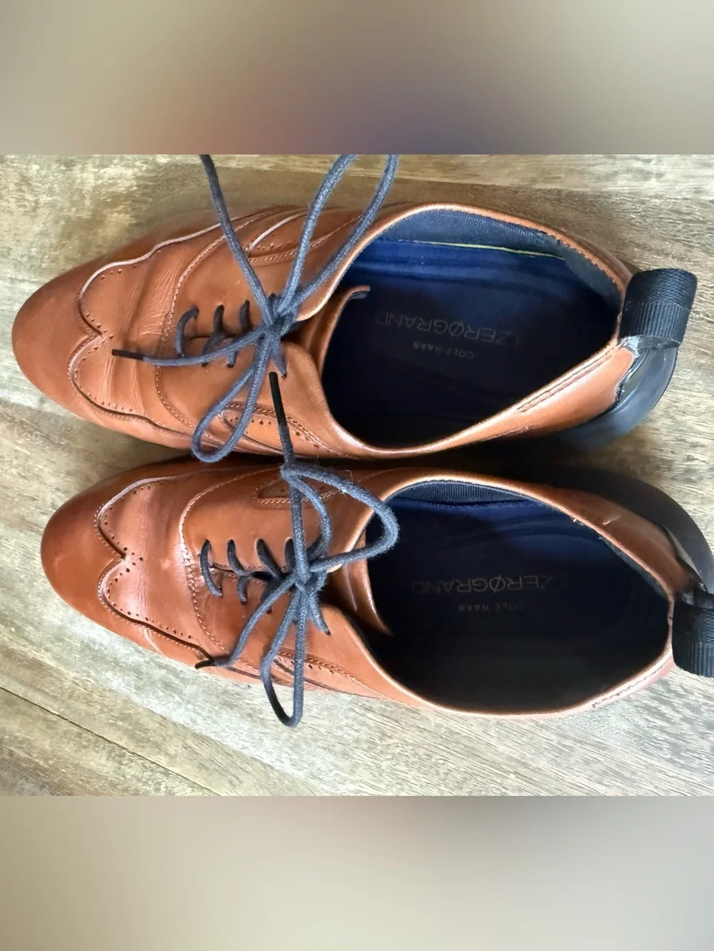 Cole Haan Men's ZERØGRAND Wingtip Oxfords - Size 9